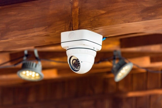 CCTV camera monitoring shop for security, theft prevention, and customer safety that means cctiv benefits in the shop.