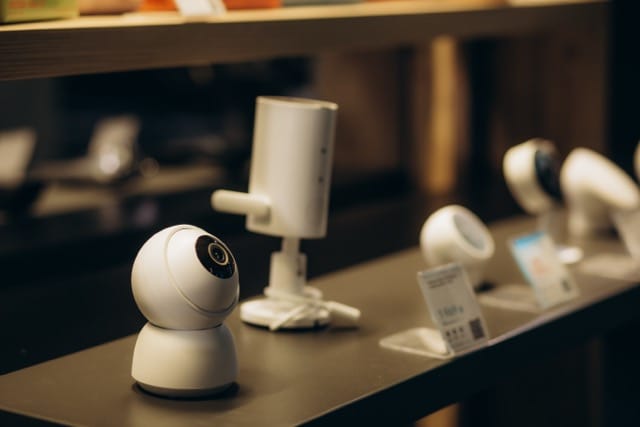 Home CCTV Kit for enhanced property security, featuring surveillance cameras and installation setup for safety.