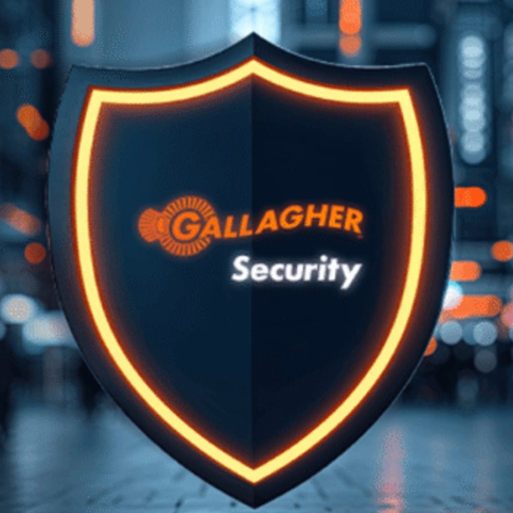 gallagher logo , partners of Security system installers Currant Live